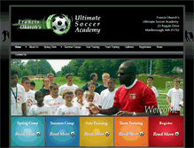 Tablet Screenshot of okarohsocceracademy.com